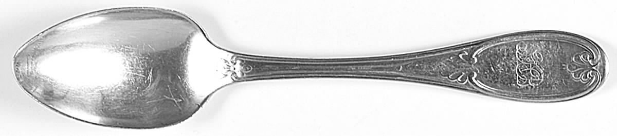 HRF1 (SILVERPLATE) Place/Oval Soup Spoon by Harvey Filley-1