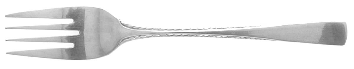 Spring Wood (Stainless) Individual Salad Fork by Hanford Forge-1