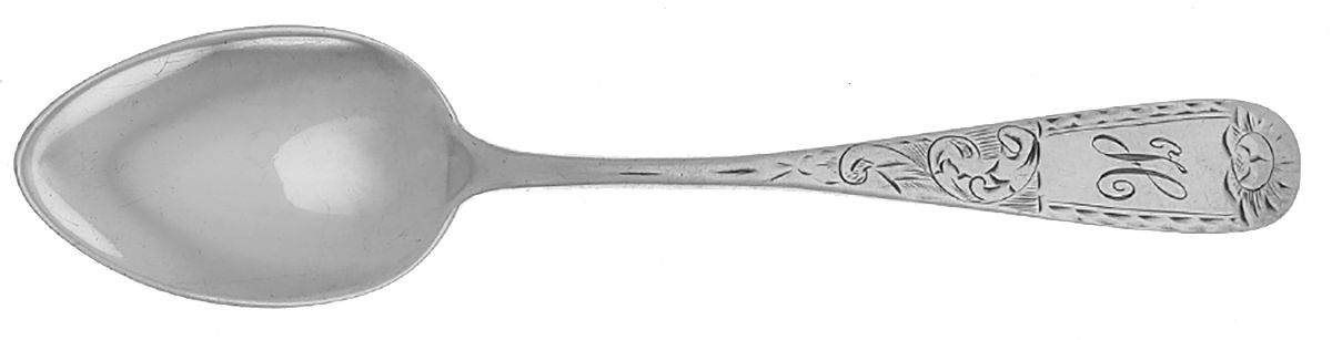 HEB4 (STERLING) Teaspoon by Hennegan Bates-1