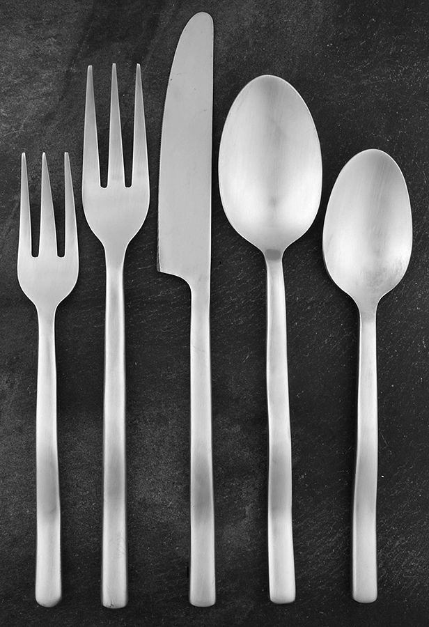 HSV12 (STAINLESS) 5 Piece Place Setting by Hampton Silversmiths-1