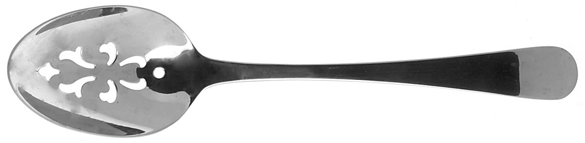 Back Bay (Stainless) Pierced Tablespoon (Serving Spoon) by Hoffritz-1