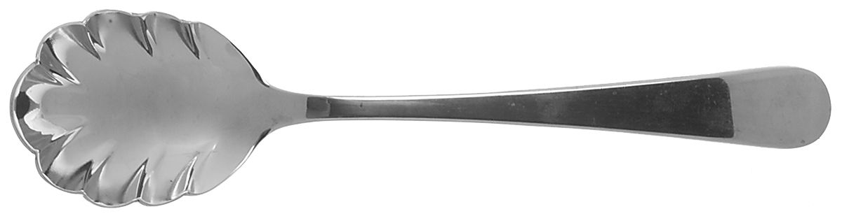 Back Bay (Stainless) Sugar Shell Spoon by Hoffritz-1
