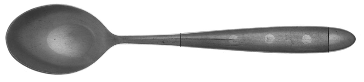 Lacoupole-Frosted (Stainless) Sugar Spoon by Hampton Silversmiths-1