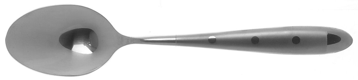 Lacoupole-Frosted (Stainless) Place/Oval Soup Spoon by Hampton Silversmiths-1