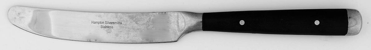 Cafe-Black (Stainless) New French Hollow Knife by Hampton Silversmiths-1