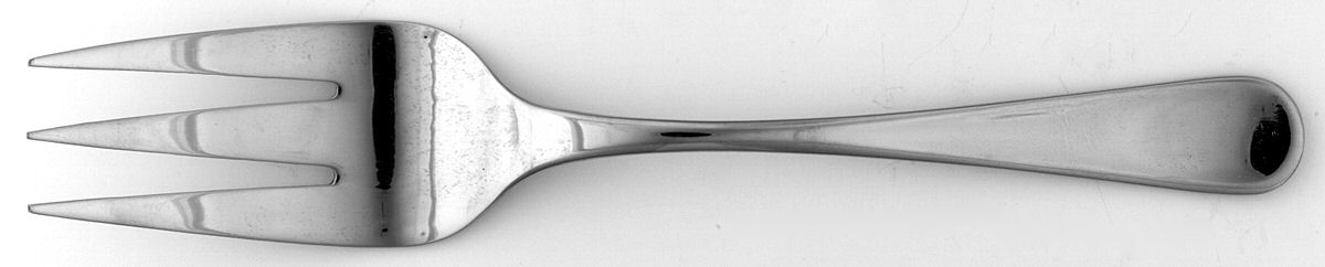 Jessica (Stainless) Medium Solid Cold Meat Serving Fork by J A Henckels (Zwilling)-1