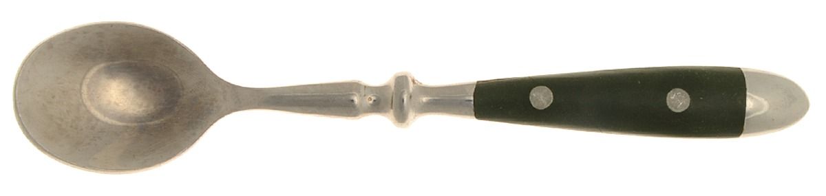 Bistro-Green Sugar Spoon by Hampton Silversmiths-1