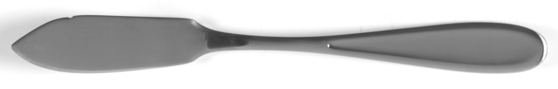 Messina (Stainless) Flat Handle Master Butter Knife by Hampton Silversmiths-1