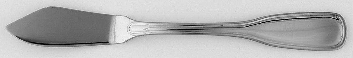 HSV18 (STAINLESS) Flat Handle Master Butter Knife by Hampton Silversmiths-1