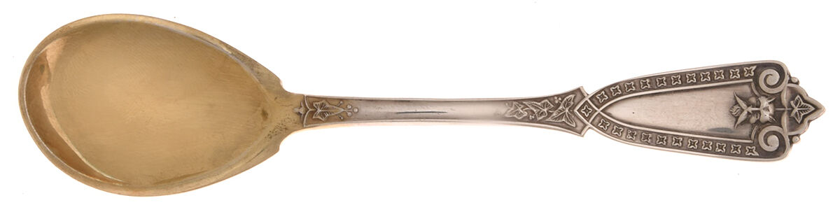 Ivy (Coin) Ice Cream Spoon Individual by Henry Hebbard-1
