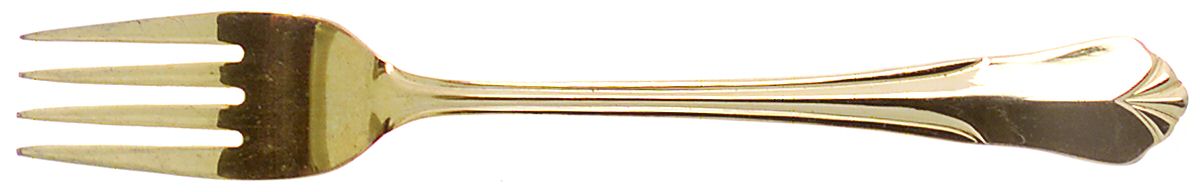 Sophia (Gold Electroplate) Individual Salad Fork by Hampton Silversmiths-1