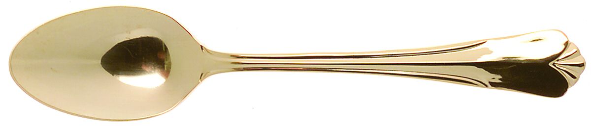 Sophia (Gold Electroplate) Teaspoon by Hampton Silversmiths-1