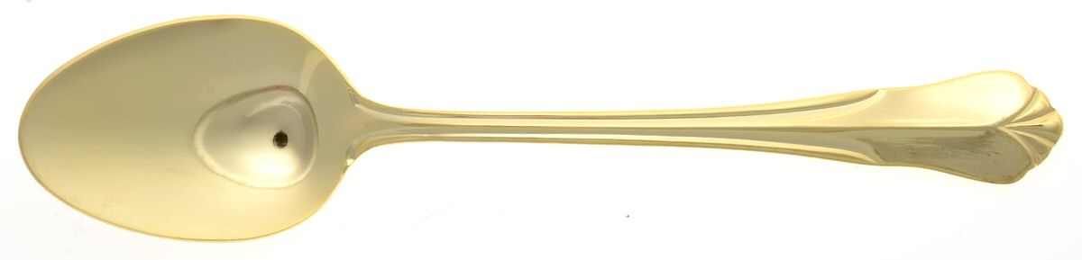 Sophia (Gold Electroplate) Place/Oval Soup Spoon by Hampton Silversmiths-1