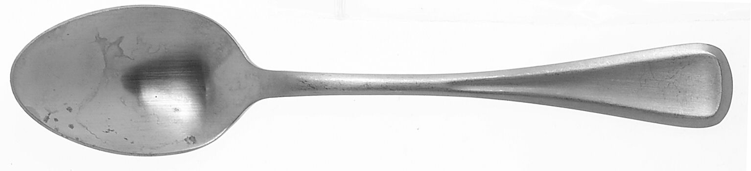 Lausanne (Stainless, Satin) Place/Oval Soup Spoon by Hampton Silversmiths-1