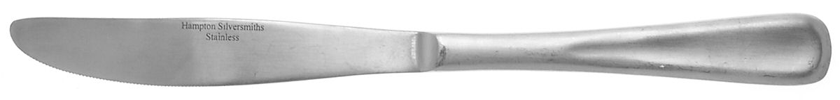 Lausanne (Stainless, Satin) Modern Solid Knife by Hampton Silversmiths-1