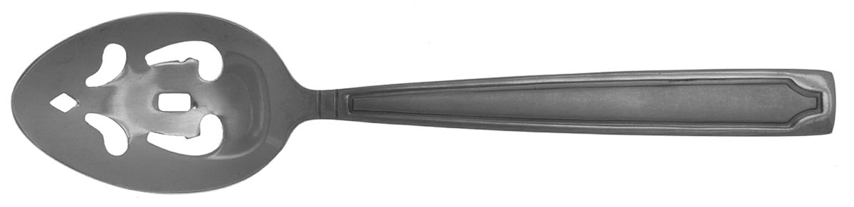 HSV24 (STAINLESS) Pierced Tablespoon (Serving Spoon) by Hampton Silversmiths-1