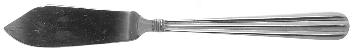 HSV25 (STAINLESS) Flat Handle Master Butter Knife by Hampton Silversmiths-1