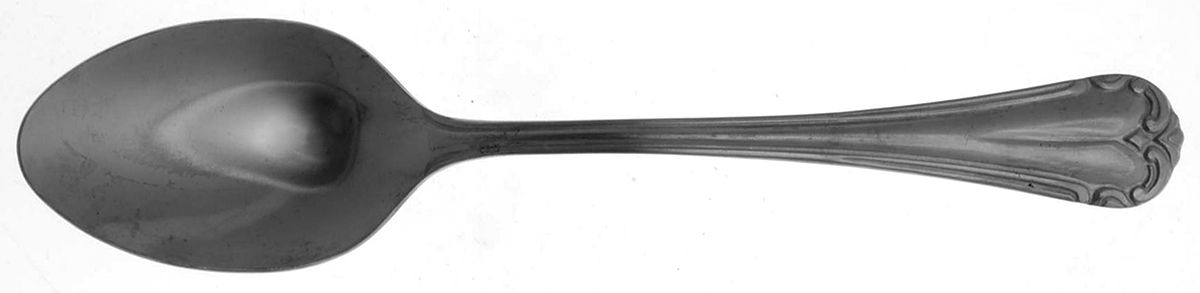 Katrinka (Stainless) Place/Oval Soup Spoon by Hampton Silversmiths-1