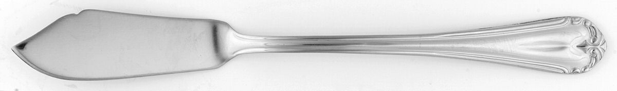 Katrinka (Stainless) Flat Handle Master Butter Knife by Hampton Silversmiths-1
