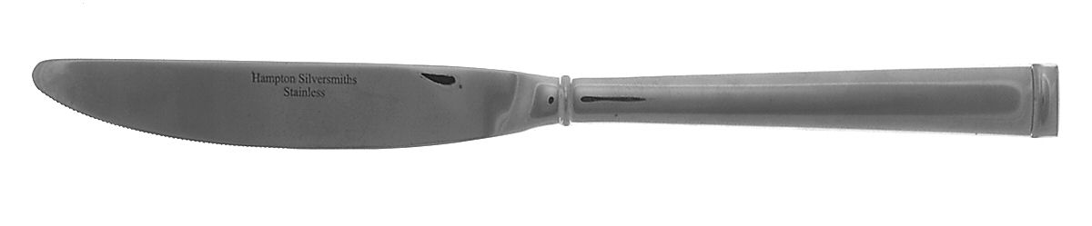 Icon (Stainless) Modern Solid Knife by Hampton Silversmiths-1