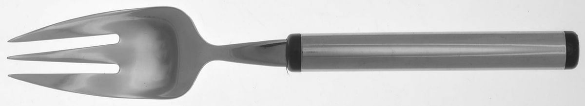 Elegia (Stainless) Small Solid Cold Meat Serving Fork by Hackman-1
