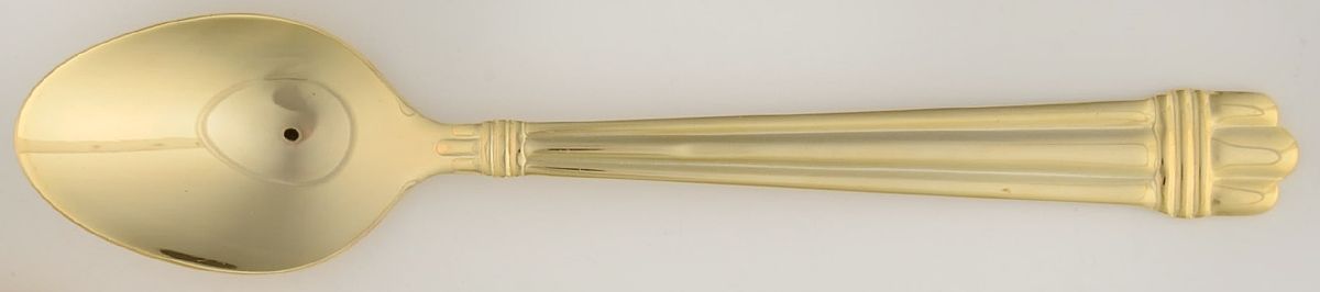 HSV28 (GOLD ELECTROPLATE) Teaspoon by Hampton Silversmiths-1