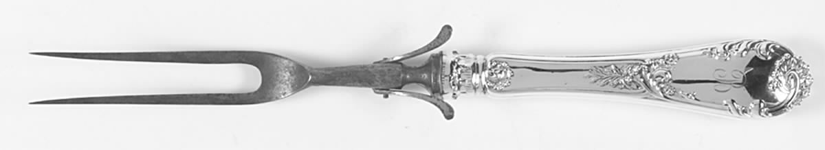 HWD2 (STERLING) Large Stainless-Prong Roast Carving Fork by Howard Sterling -1