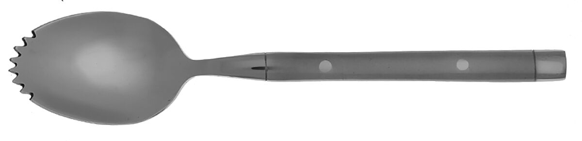 Shangrila (Stainless) Fruit/Orange Spoon Individual, Serrated Bowl HC by Hampton Silversmiths-1
