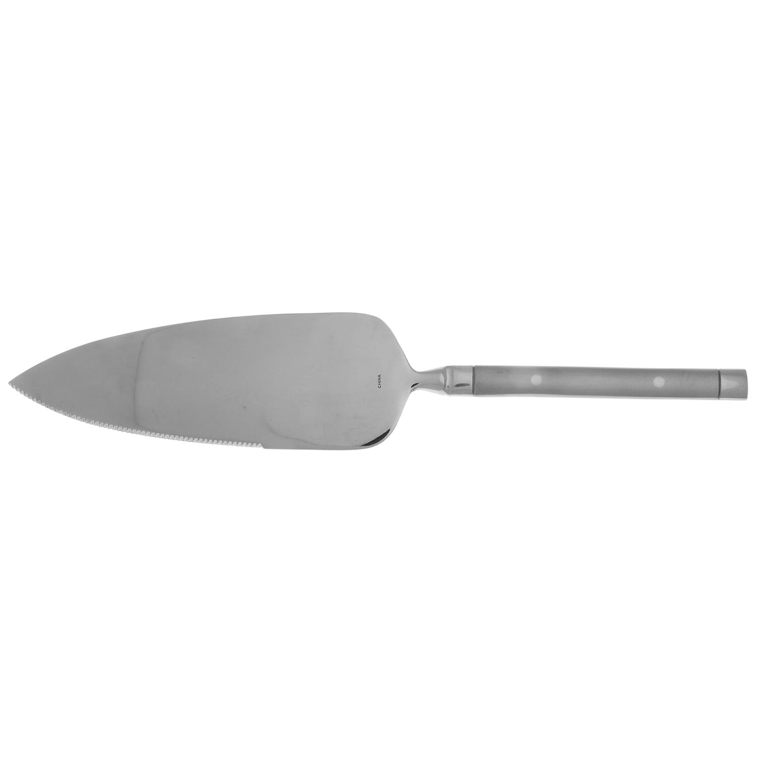 Shangrila (Stainless) Pie Server with Serrated Stainless Blade HC by Hampton Silversmiths-1