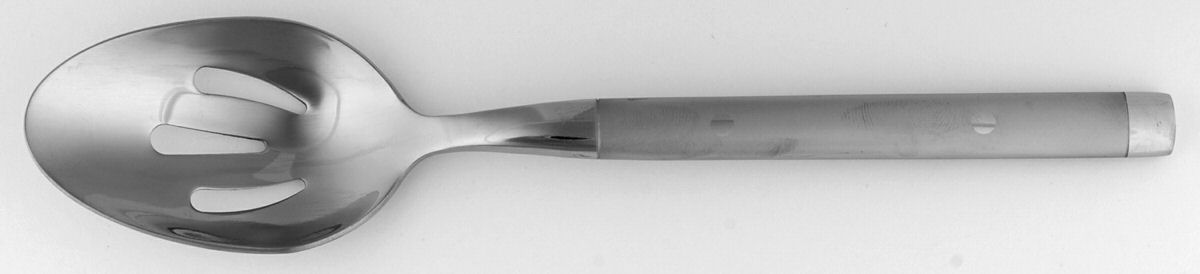 Shangrila (Stainless) Pierced Tablespoon (Serving Spoon) by Hampton Silversmiths-1