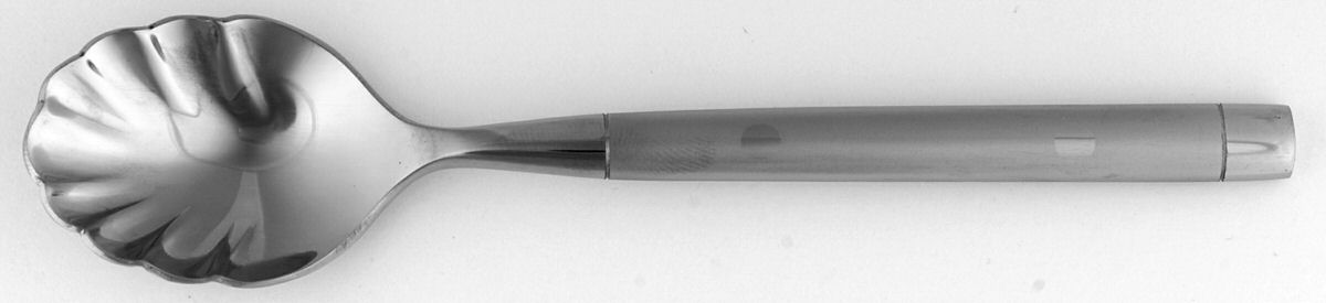 Shangrila (Stainless) Sugar Shell Spoon by Hampton Silversmiths-1