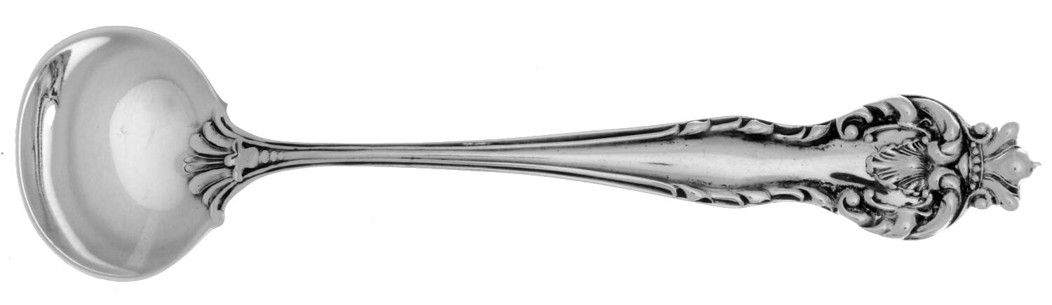 Queen (Sterling, 1893) Master Salt Spoon by Howard Sterling -1