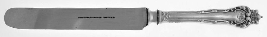 Queen (Sterling, 1893) Old French Hollow Knife with Bolster by Howard Sterling -1