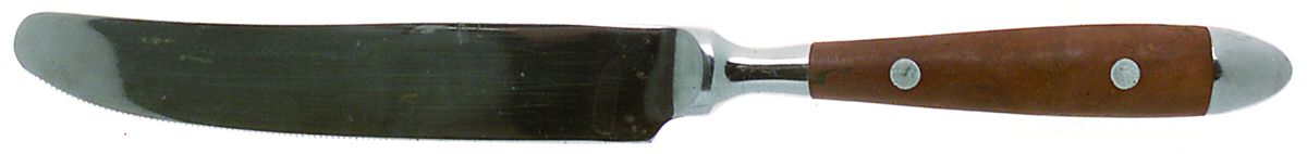 Bistro-Brown (Stainless) New French Solid Knife by Hampton Silversmiths-1