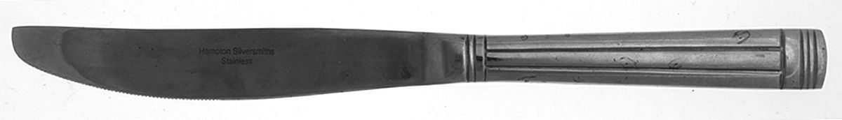 HSV33 (STAINLESS) Modern Solid Knife by Hampton Silversmiths-1