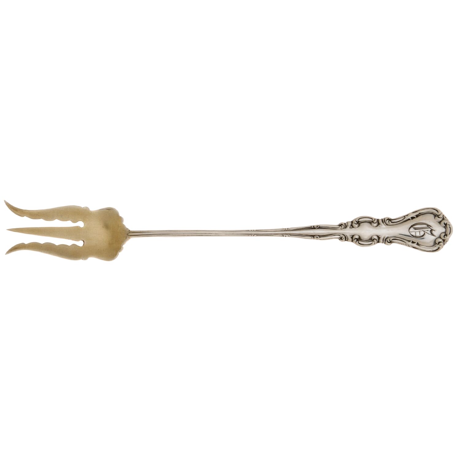 HMD9 (STERLING, DATE UNKNOWN) Olive Fork by Hamilton & Diesinger-1