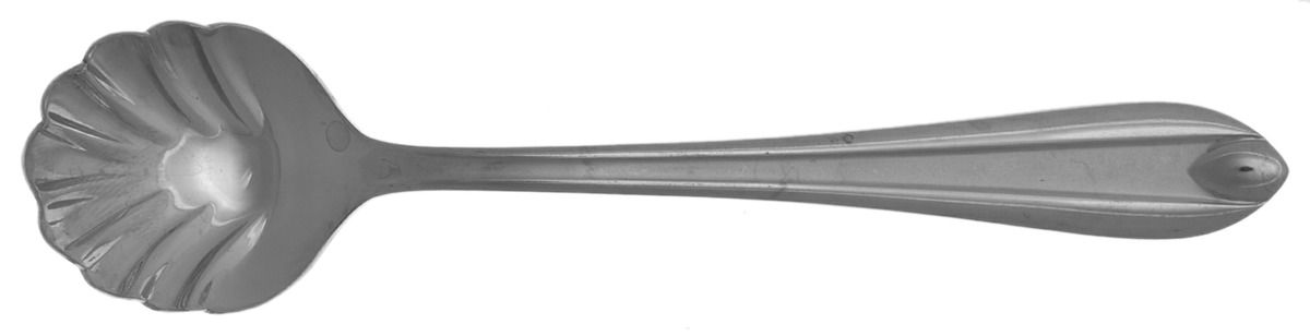 Classy-Anastasia (Stainless) Sugar Shell Spoon by Hampton Silversmiths-1