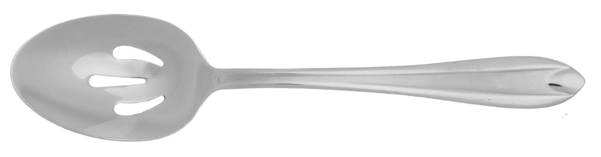 Classy-Anastasia (Stainless) Pierced Tablespoon (Serving Spoon) by Hampton Silversmiths-1
