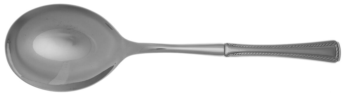 Dazzle (Stainless) Casserole Spoon with Smooth Stainless Bowl HC by Hampton Silversmiths-1