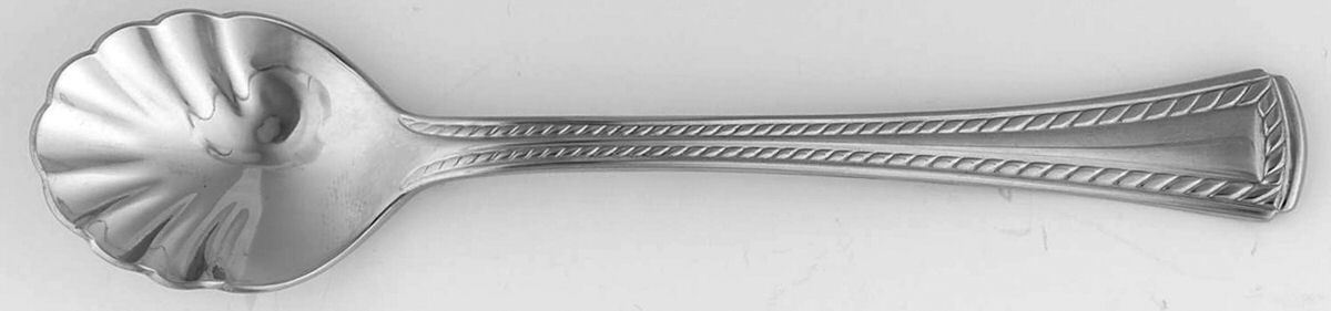 Dazzle (Stainless) Sugar Shell Spoon by Hampton Silversmiths-1