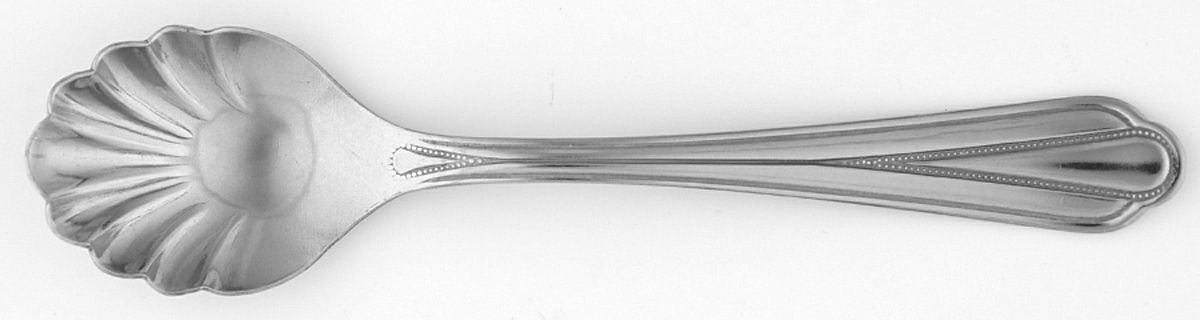 Applaude (Stainless) Sugar Shell Spoon by Hampton Silversmiths-1