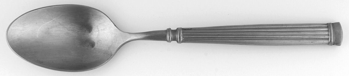 Avignon 2 (Stainless, Satin) Place/Oval Soup Spoon by Hampton Silversmiths-1