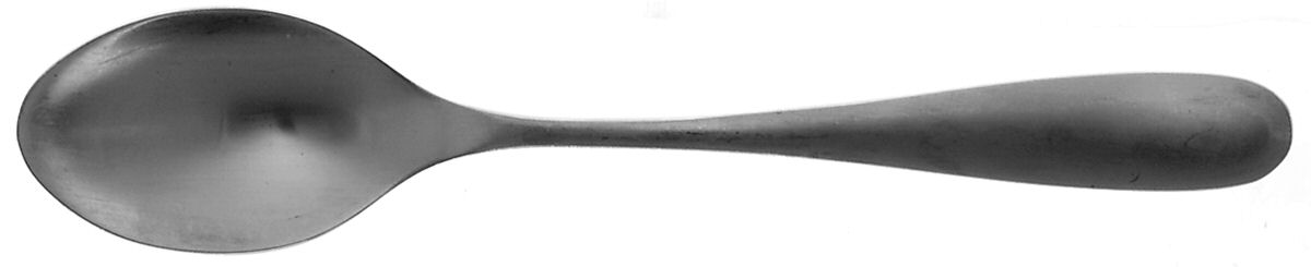 Marguerite (Stainless, Glossy) Place/Oval Soup Spoon by Hampton Silversmiths-1