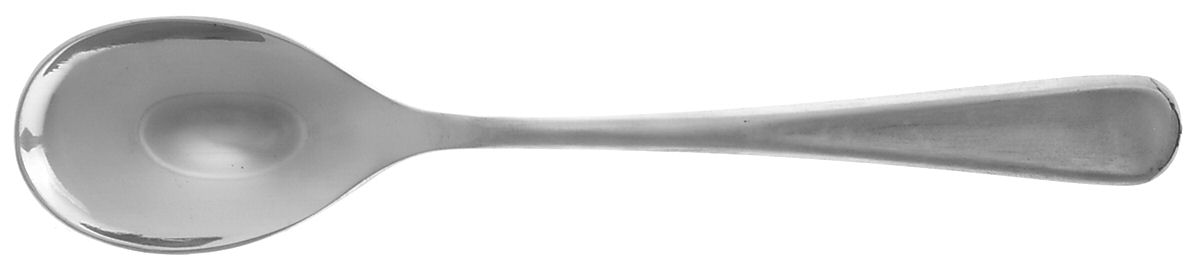 Stephanie (Stainless, Satin) Oval Place Soup Spoon by Hampton Silversmiths-1