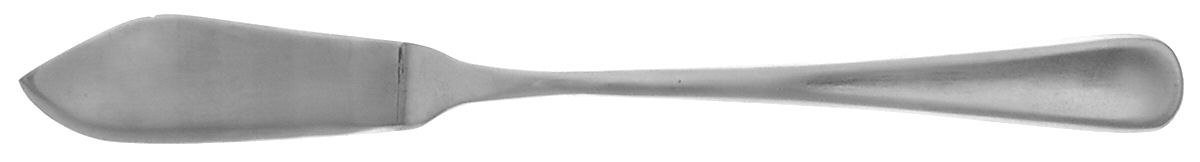 Stephanie (Stainless, Satin) Flat Handle Master Butter Knife by Hampton Silversmiths-1