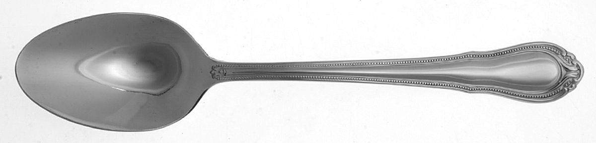 LAUREN (STAINLESS, GLOSSY) Place/Oval Soup Spoon by Hampton Silversmiths-1