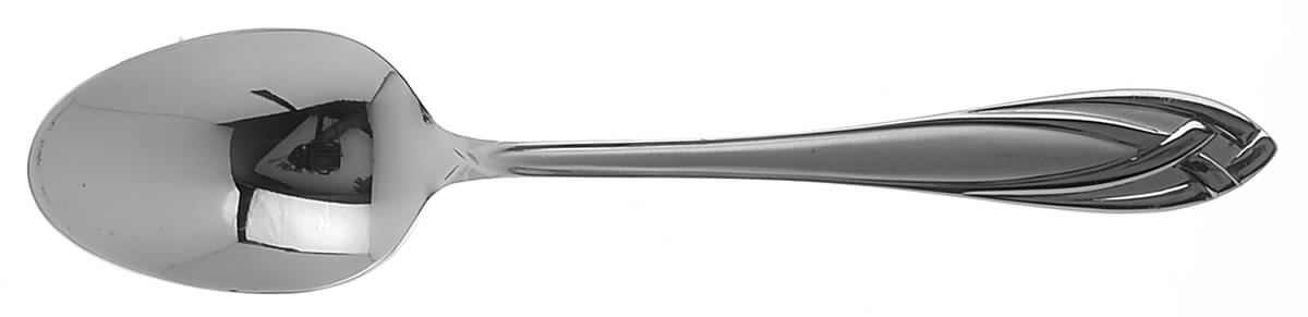 Lace Frosted (Stainless) Tablespoon (Serving Spoon) by Hampton Silversmiths-1