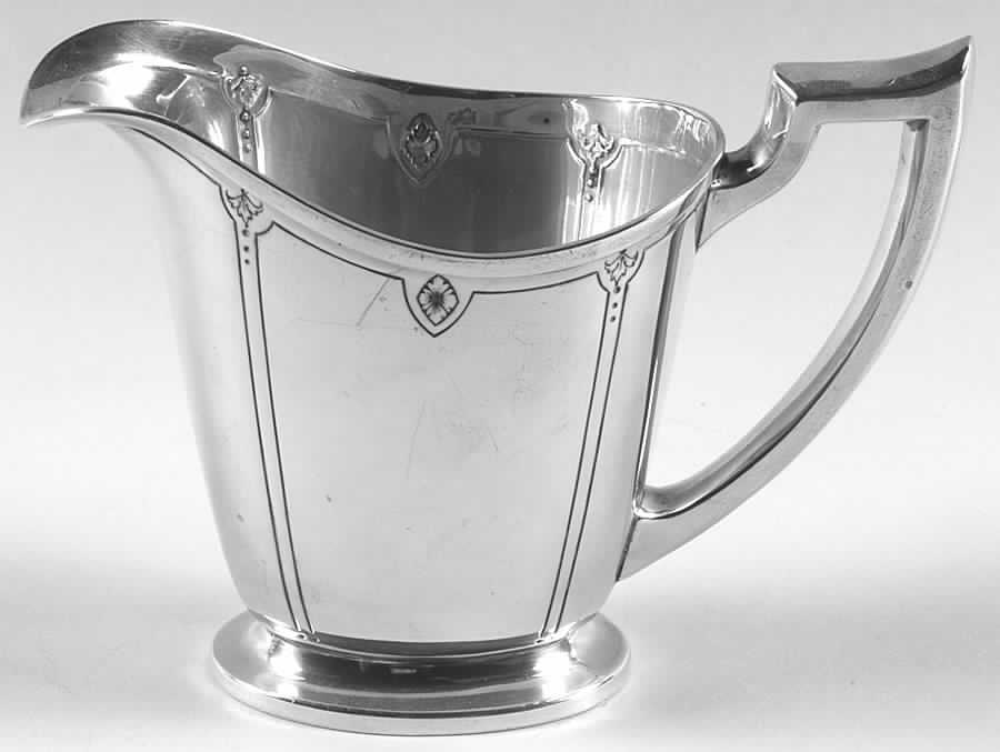 Fiesta (Sterling, Hollowware) Creamer by Hallmark-1