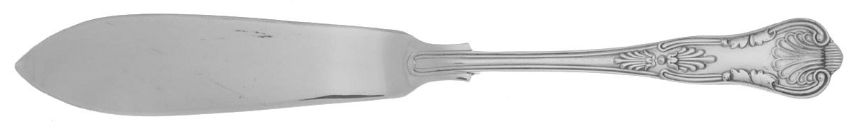 Kings (Silverplate) Individual Solid Fish Knife by Heritage China-1