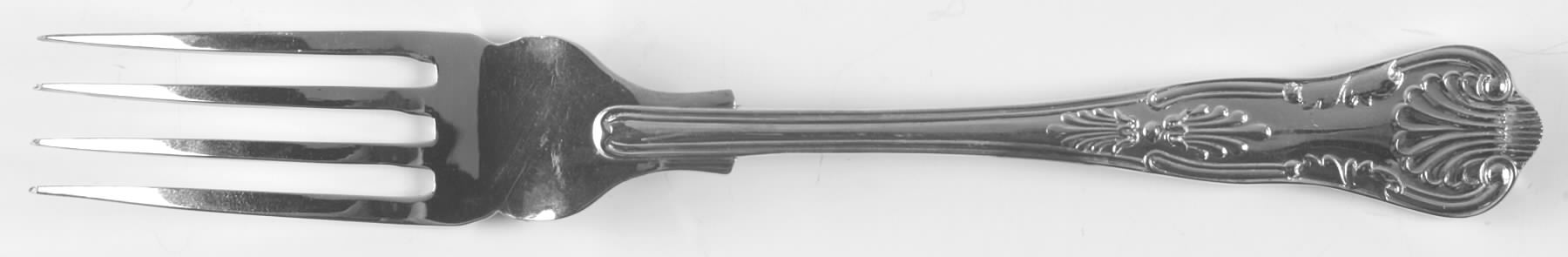 Kings (Silverplate) Individual Solid Fish Fork by Heritage China-1